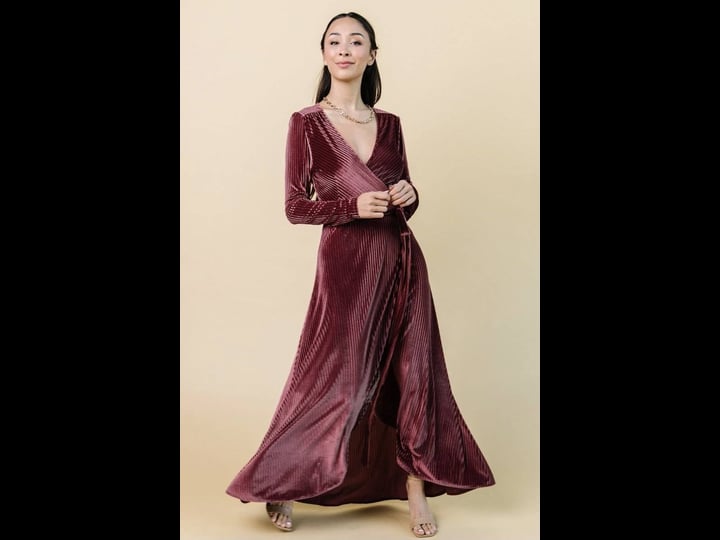 baltic-born-jada-ribbed-velvet-wrap-dress-dark-rose-xs-1