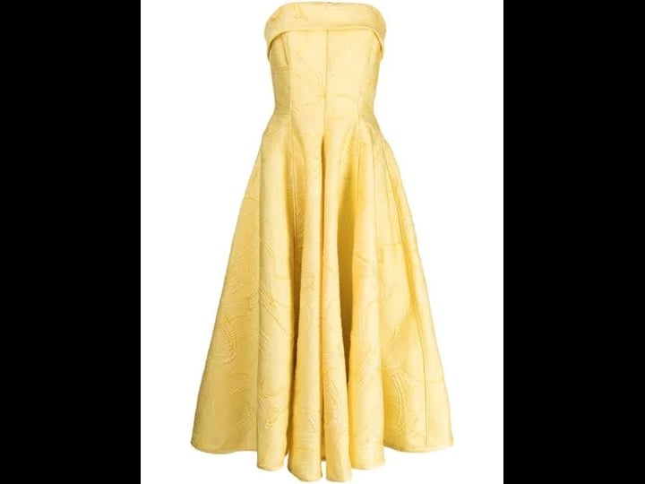 bambah-strapless-midi-dress-yellow-1