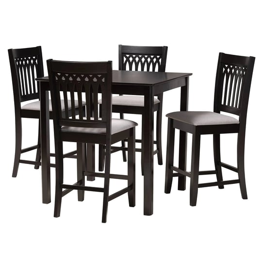 baxton-studio-genesis-modern-grey-fabric-and-dark-brown-finished-wood-5-piece-pub-set-1