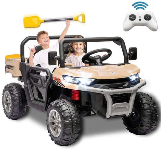 bcarorur-24v-2-seater-kids-ride-on-car-truck-ride-on-utv-with-2x200w-motor-ride-on-dump-truck-ride-o-1