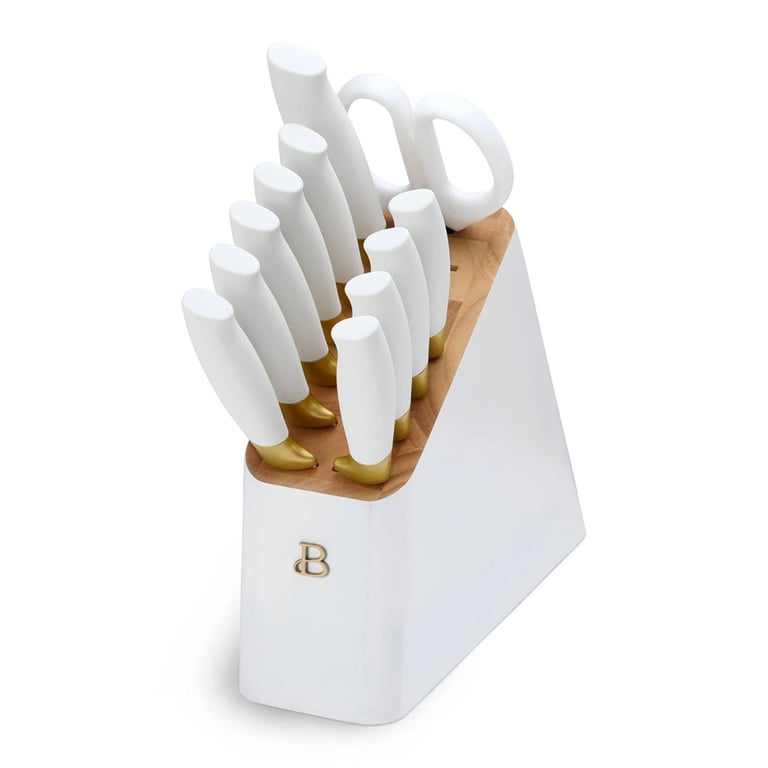 beautiful-12-piece-knife-block-set-with-soft-grip-ergonomic-handles-white-and-gold-by-drew-barrymore-1