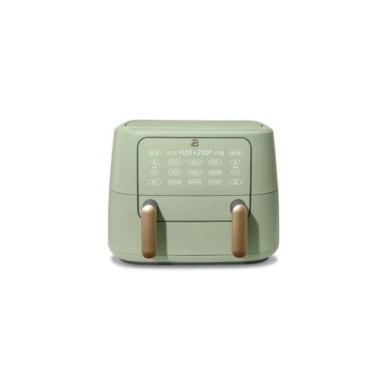 beautiful-9qt-trizone-air-fryer-sage-green-by-drew-barrymore-1