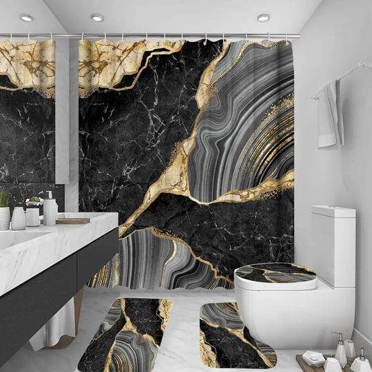 beifivcl-4pcs-marble-shower-curtain-sets-bathroom-decor-sets-luxury-with-12-hooks-bath-mat-toilet-li-1
