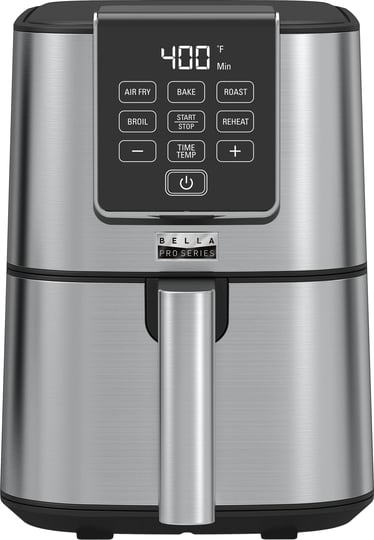 bella-pro-series-4-qt-slim-digital-air-fryer-stainless-steel-1