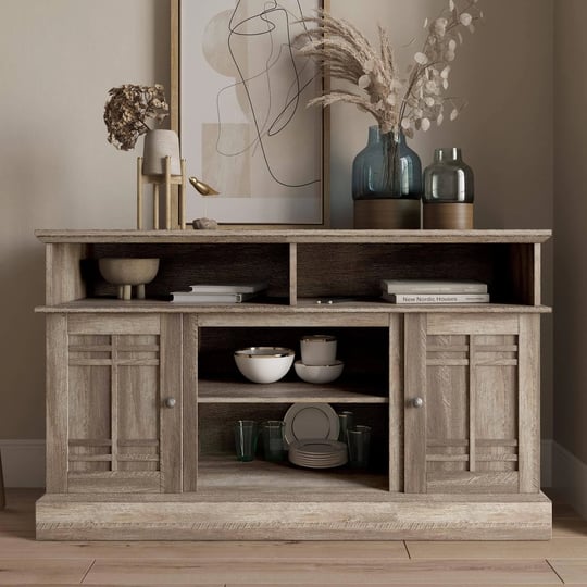 belleze-48-inch-wood-television-stand-console-with-media-shelves-ashland-pine-1