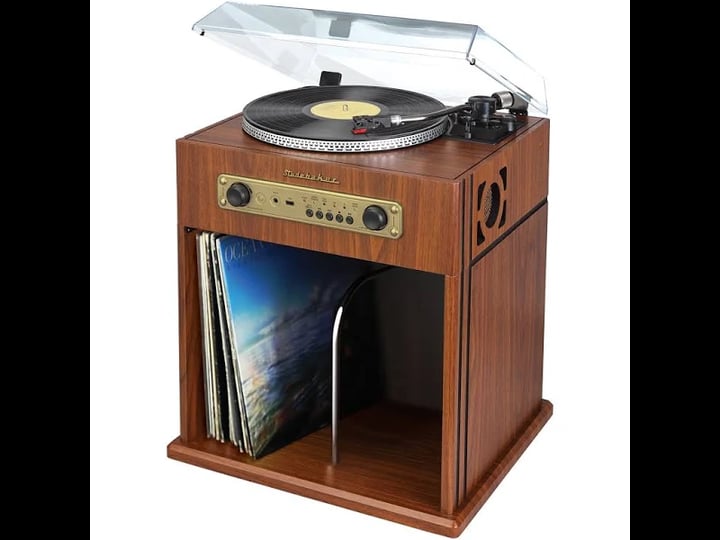 belt-driven-3-speed-turntable-with-storage-bluetooth-receiver-33-45-78-rpm-1