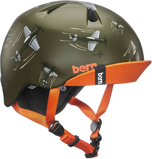 bern-nino-helmet-kids-matte-green-dogfight-xs-s-1