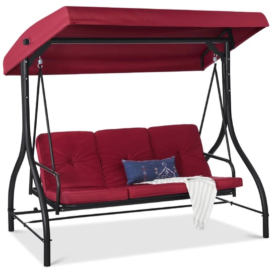 best-choice-products-3-seat-converting-outdoor-swing-with-canopy-burgundy-1