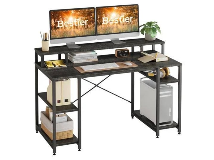 bestier-gaming-desk-with-monitor-shelf-55-inches-home-office-desk-with-open-storage-shelves-writing--1