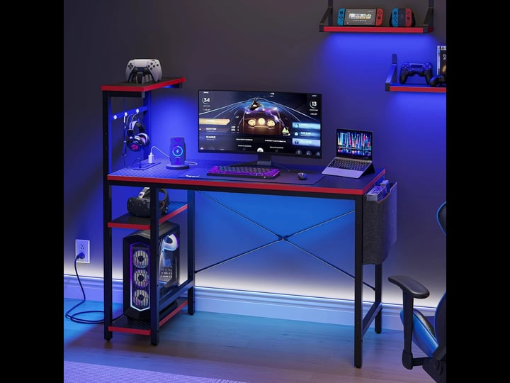 bestier-gaming-desk-with-power-outlets-44-inch-led-gamer-desk-with-4-tiers-reversible-shelves-pc-gam-1