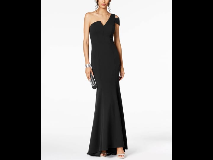 betsy-adam-one-shoulder-a-line-gown-black-size-9