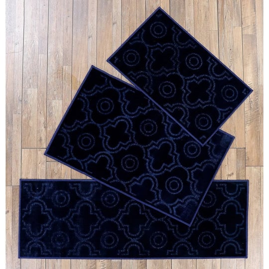 better-trends-arya-polyester-3-piece-accent-rug-set-navy-size-3-piece-set-20-inch-x-60-inch-26-inch--1