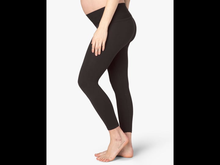 beyond-yoga-womens-empire-waist-maternity-leggings-black-xs-1