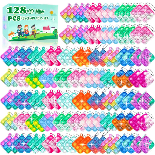 bicman-106-pcs-mini-pop-keychain-fidget-sensory-toys-fidget-mini-pop-bulk-fidget-keychain-toy-party--1