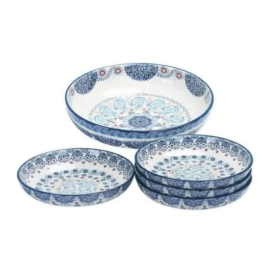bico-blue-talavera-ceramic-pasta-bowl-set-of-51-unit-214oz-4-units-35oz-for-pasta-salad-microwave-di-1