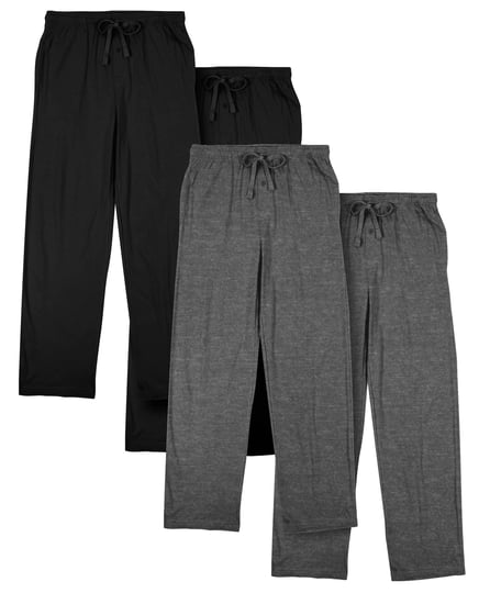 bioworld-mens-4pk-graphite-heather-black-sleep-pajama-pants-medium-1