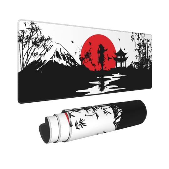 black-and-red-japanese-landscapes-gaming-mouse-pad-31-5-11-8-0-12-inch-extra-large-keyboard-mouse-ma-1