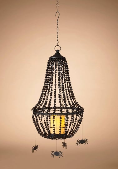 black-crystal-chandelier-with-6-spiders-led-candle-remote-1