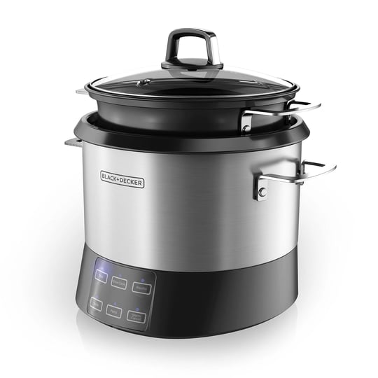 black-decker-6-function-multi-cooker-rice-cooker-stainless-steel-1