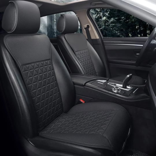black-panther-1-pair-luxury-pu-car-seat-covers-protectors-for-front-seats-triangle-pattern-compatibl-1