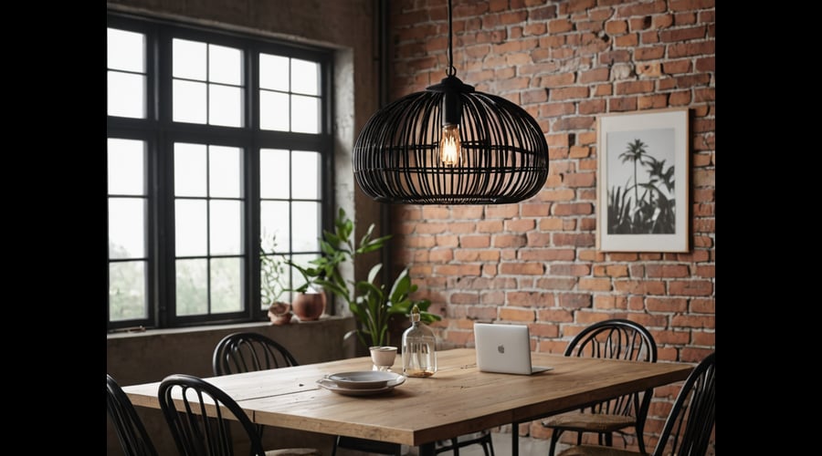 Illuminate Your Space with These Top 18 Black Rattan Pendant Lights