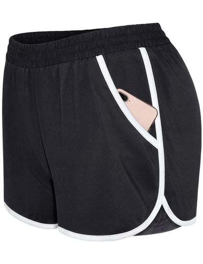 blevonh-black-shorts-for-womenplus-size-comfortable-banded-waist-yoga-shorts-with-liner-lady-flatter-1