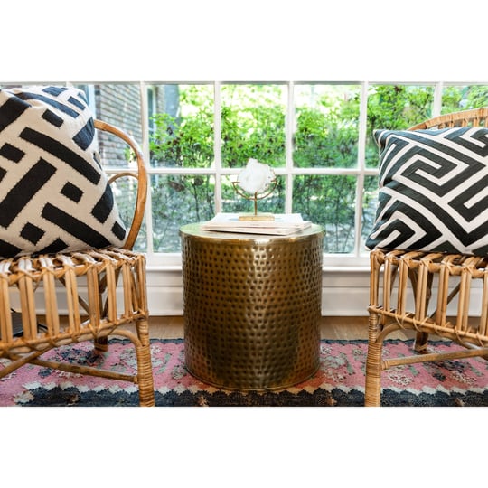 bloomingville-antique-brass-hammered-metal-drum-table-with-lid-1
