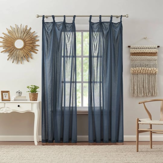 blue-gauzy-knotted-tie-top-sheer-curtain-panel-mia-indigo-ink-70-inch-x-84-inch-1