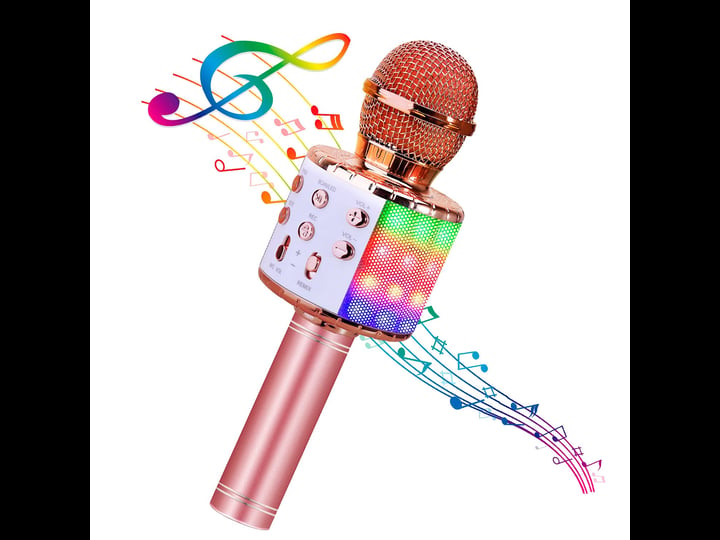 bluefire-4-in-1-karaoke-wireless-microphone-with-led-lights-portable-microphone-for-kids-great-gifts-1