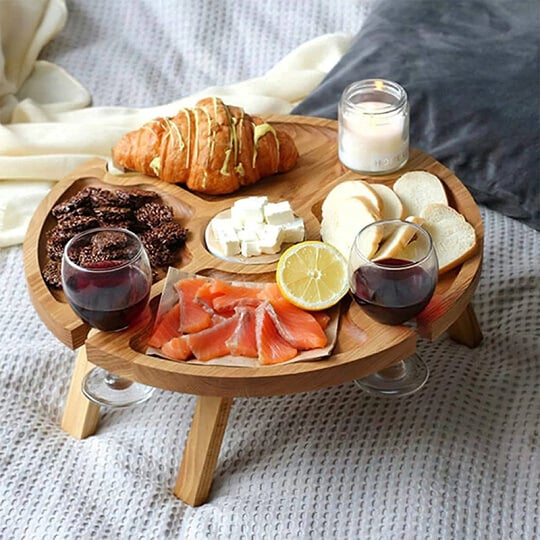 bomeiqee-wooden-folding-picnic-table-with-wine-glass-holder-portable-creative-2-in-1-wine-glass-rack-1