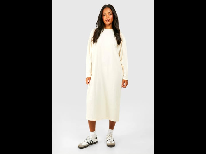 boohoo-oversized-long-sleeve-t-shirt-midi-dress-1
