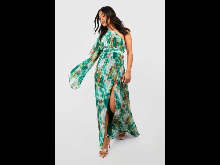 boohoo-petite-extreme-sleeve-asymetric-floral-maxi-dress-1