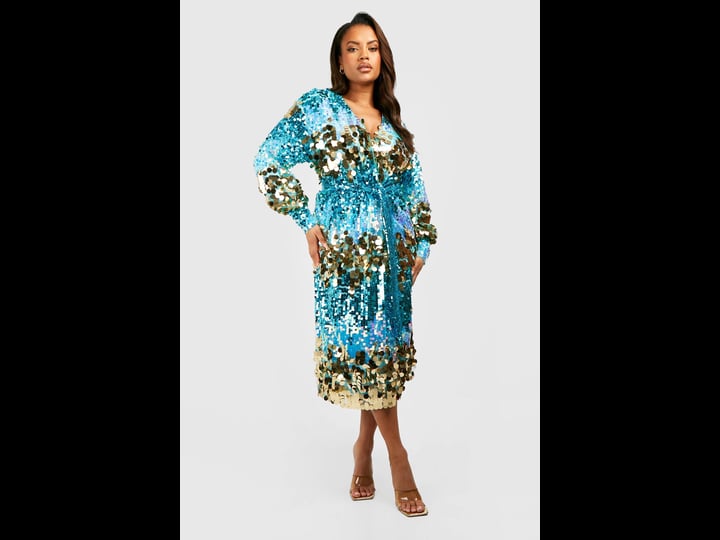 boohoo-plus-size-mixed-sequin-detail-wrap-midi-dress-1