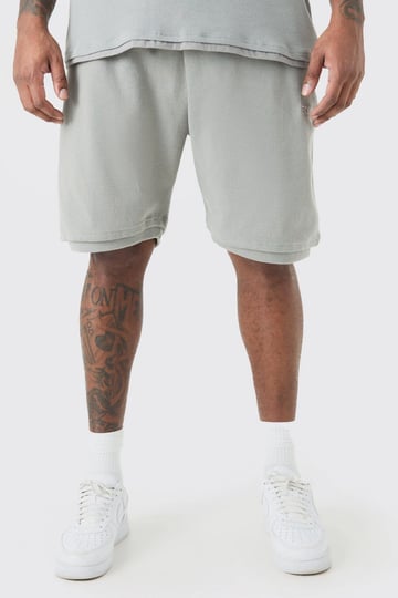 boohooman-plus-size-relaxed-heavyweight-ribbed-shorts-1