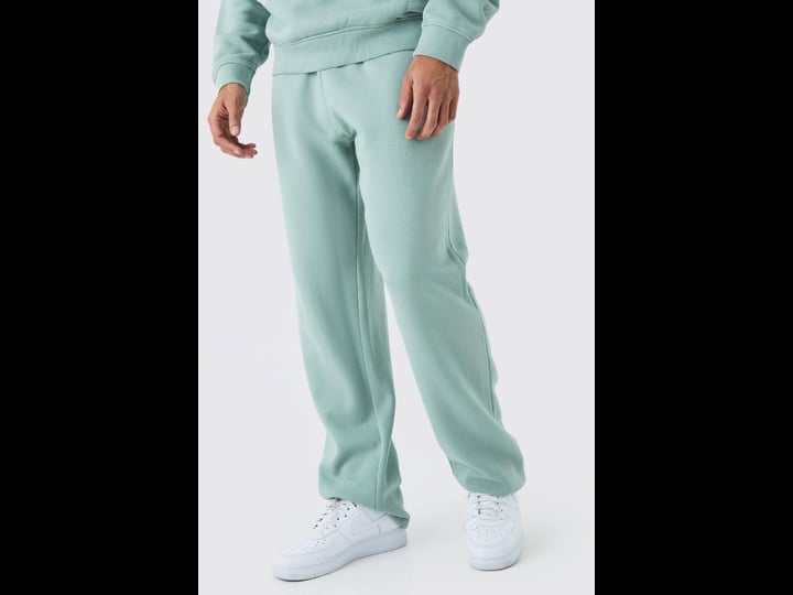 boohooman-relaxed-fit-acid-wash-sweatpants-green-size-m-1