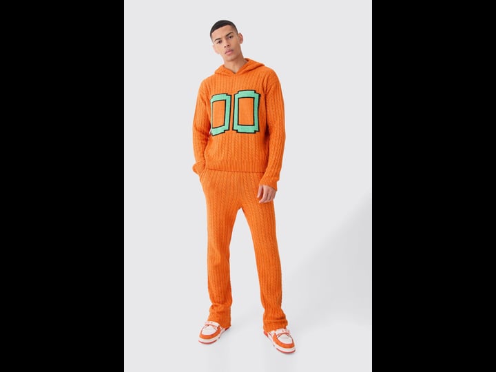 boohooman-slim-flare-00-brushed-cable-knit-joggers-1
