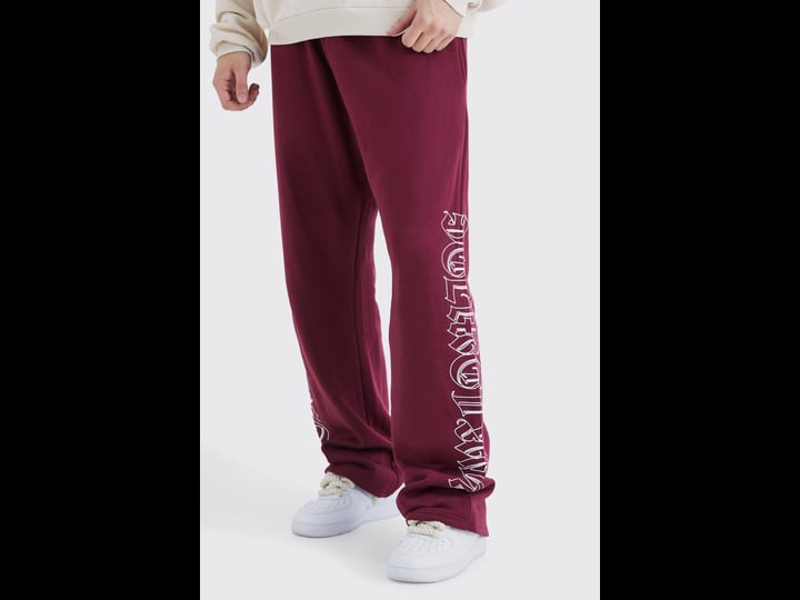 boohooman-tall-straight-leg-worldwide-sweatpants-red-size-s-1
