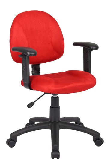 boss-deluxe-desk-chair-with-adjustable-arms-red-1