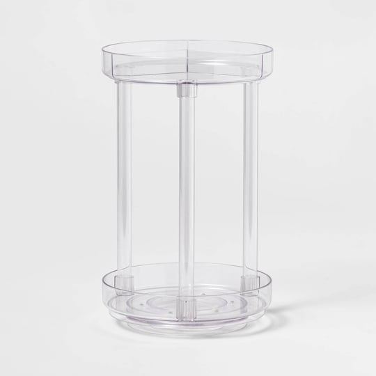 brightroom-spinning-turntable-clear-makeup-organizer-target-1