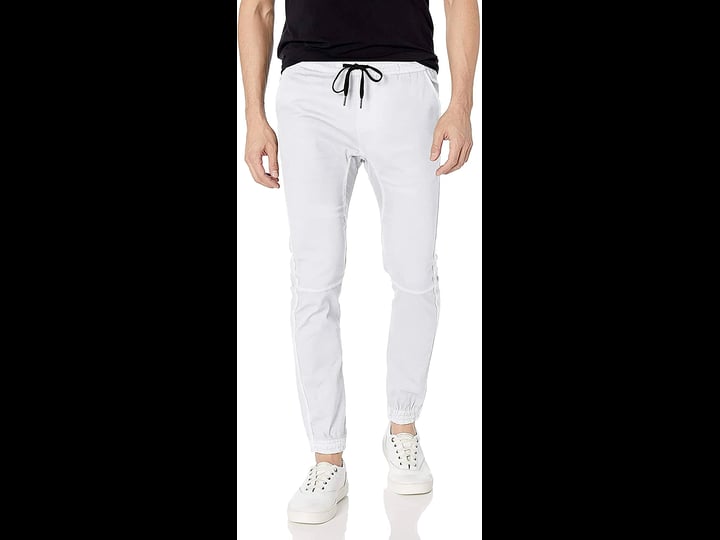 brooklyn-athletics-mens-twill-jogger-pants-soft-stretch-slim-fit-trousers-white-x-large-size-xl-1