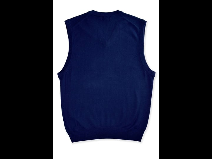 brooks-brothers-mens-navy-blue-merino-wool-v-neck-sweater-m-medium-8473-5