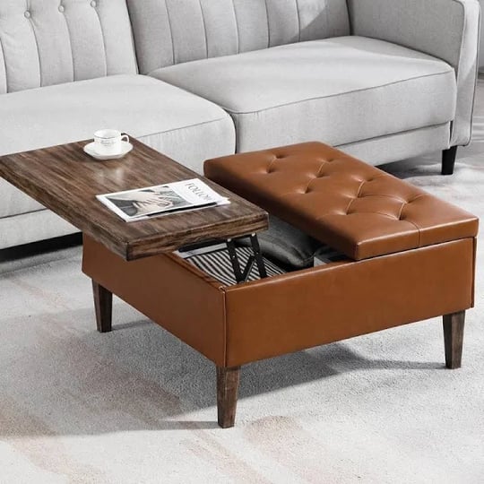 brown-faux-leather-and-solid-wood-duplex-tufted-upholstered-lift-top-ottoman-bench-with-large-square-1