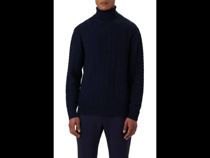 bugatchi-mens-wool-blend-turtleneck-sweater-navy-size-xl-1