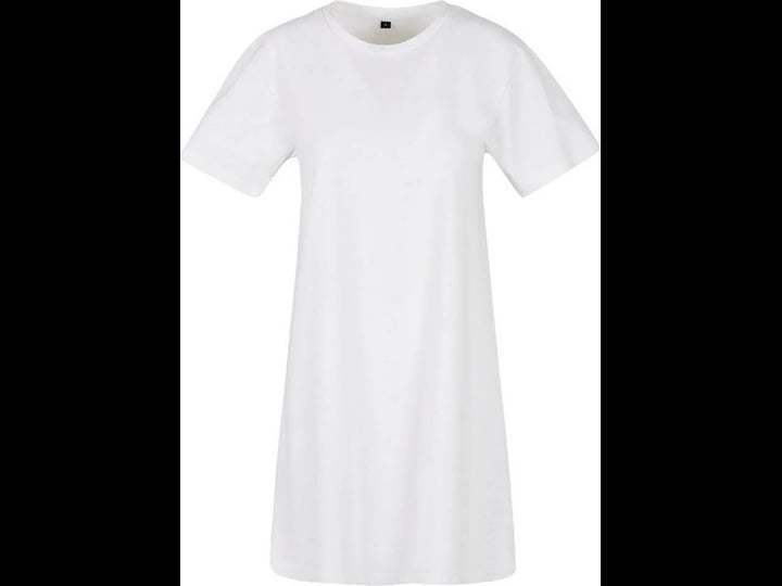build-your-brand-womens-ladies-t-shirt-dress-white-white-21