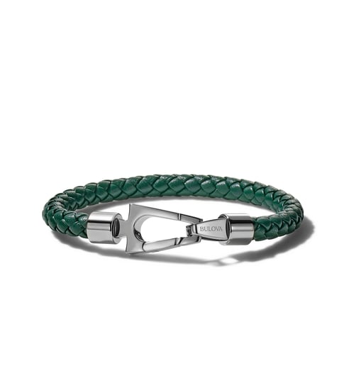 bulova-mens-marine-star-green-leather-stainless-steel-bracelet-1