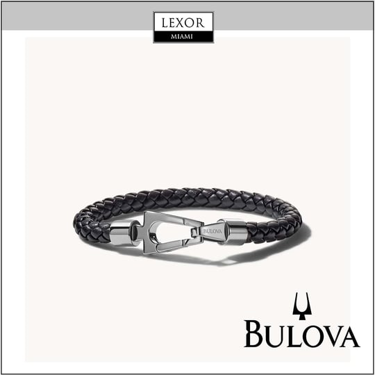 bulova-mens-marine-star-leather-bracelet-size-medium-black-1