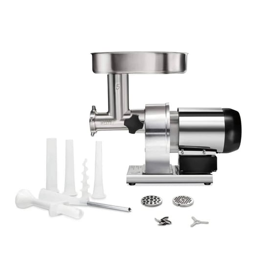 Butcher Series #5 0.33 HP Electric Meat Grinder with Sausage Stuffing Kit Butcher Series #5 0.33 HP Electric Meat Grinder with Sausage Stuffing Kit