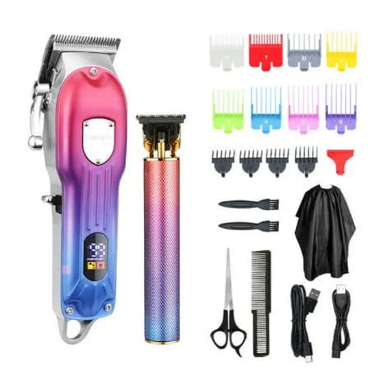 buzifu-professional-barber-clipper-and-beard-trimmer-set-t-blade-wireless-rainbow-color-size-small-1