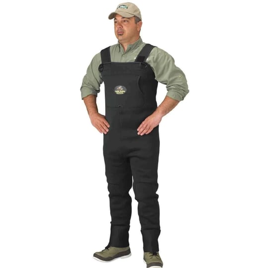 caddis-neoprene-stockingfoot-waders-short-stout-dark-green-1