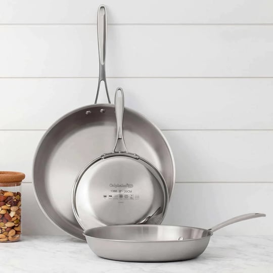 calphalon-3-piece-tri-ply-clad-stainless-steel-skillet-set-1